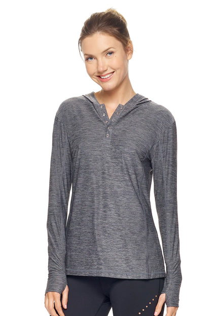 Women's Airstretch™ Lite Henley Hoodie